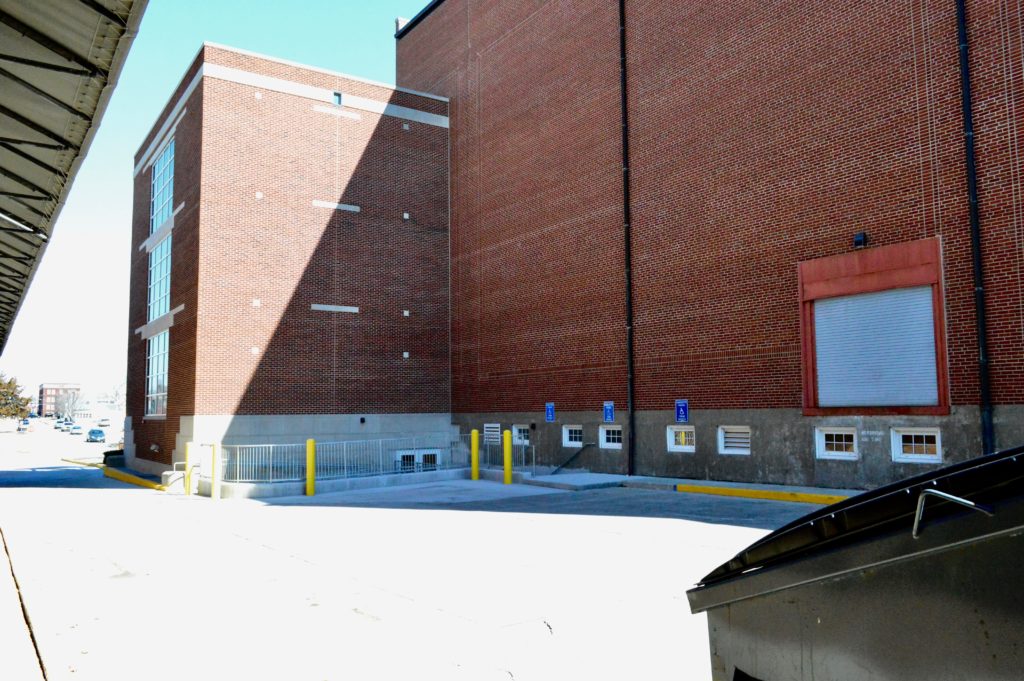 Baldwin Auditorium loading area